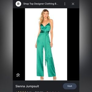 h:ours SIENNA Jumpsuit in Emerald